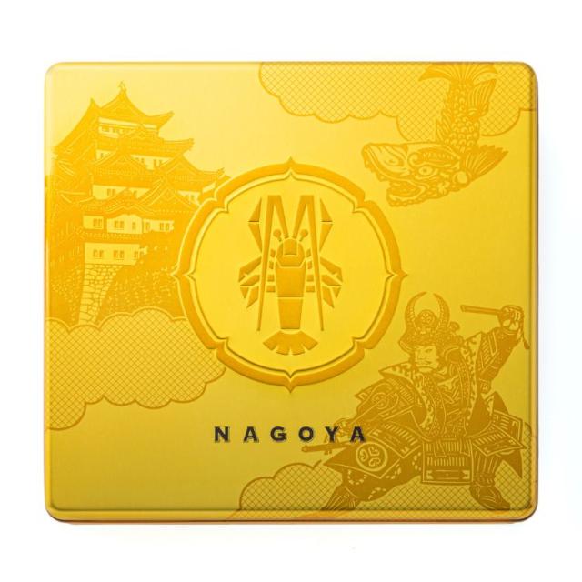 ◇ゆかり名古屋黄金缶 27枚入（坂角総本舖）の通販はau PAY マーケット