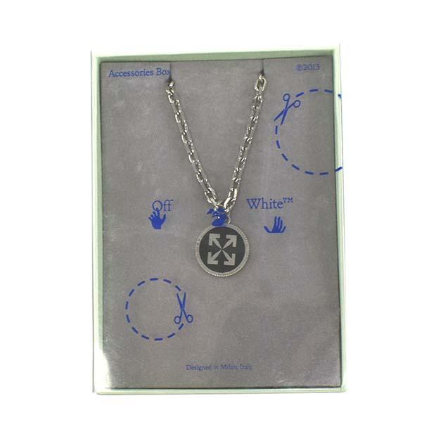 オフホワイト Off White ペンダント ネックレス アクセサリー メンズ 男性 ロゴ ブランド Omob063emet001 ブラック 黒 Necklaces 1000 の通販はau Pay マーケット ファッションラボ Au Pay マーケット店