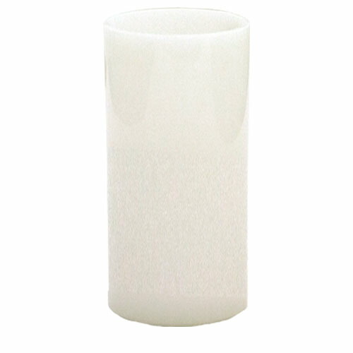 割れないガラス 花瓶 花びん かびん 花器 花立 シンプル インテリア おしゃれ 北欧 和風 ホワイト フラワーベース PVシリンダーWH φ20xH40