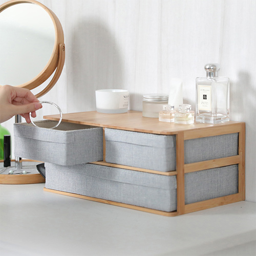 グディ GUDEE 収納ケース 卓上チェスト おしゃれ 引き出し 3ドロワー 2段 小物収納 竹 バンブー Ree-Desktop 3drawer cabinet GudeeLife レディース メンズ ギフトの通販は