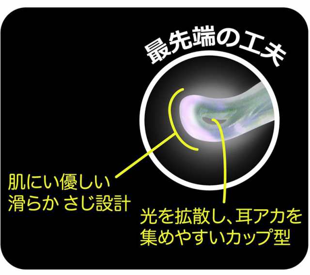 ののじ 耳かき LEDママ ミエール ケア用品 耳のケア用品 耳かき ライト