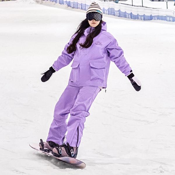 スキーウェア スノーボードウェア メンズ レディース 上下セット 中綿