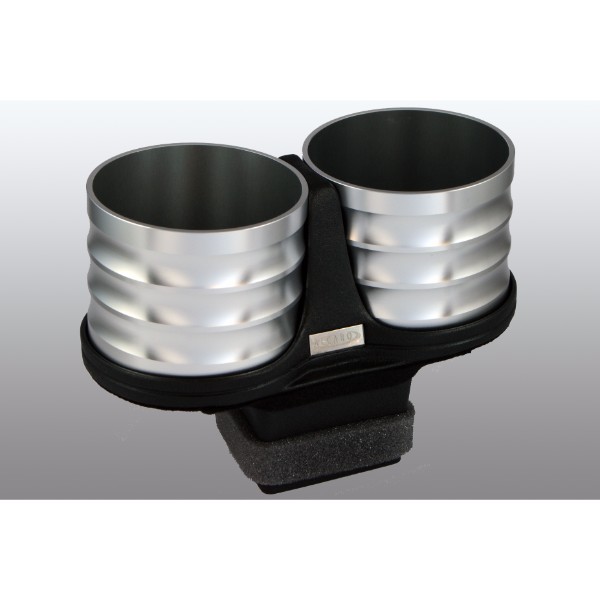 ポルシェ ボクスター 718ボクスター 981 2016年〜 ドリンクホルダー シルバーカップ ALCABO アルカボ AL-P202S