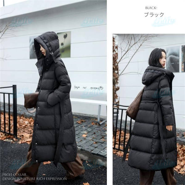 ロングダウンコート 爆買 ダウンジャケット ロングダウン アウター
