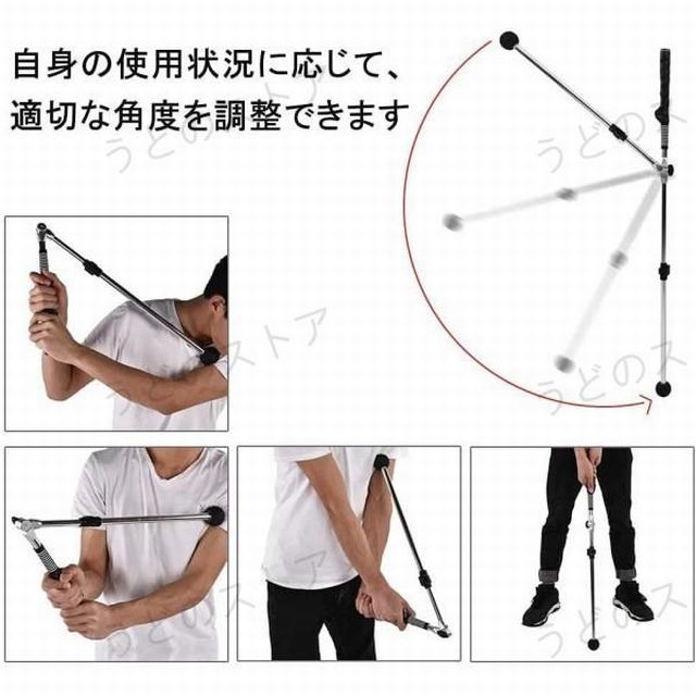 ゴルフエイド スイング練習スティック ゴルフ練習器具_4