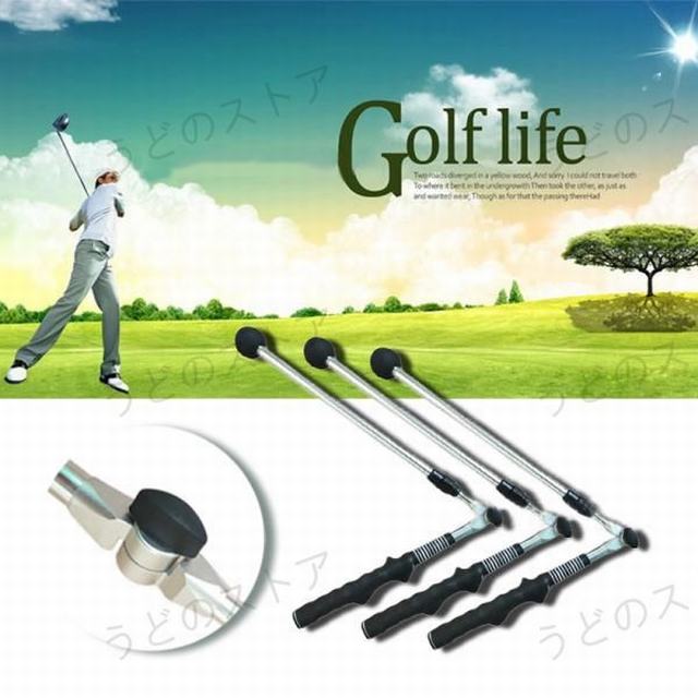 ゴルフエイド スイング練習スティック ゴルフ練習器具_6