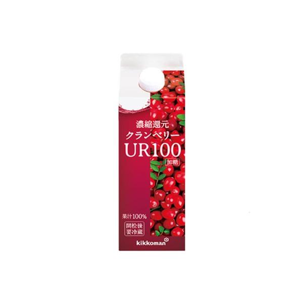 キッコーマン クランベリーUR100 紙パック 500ml×5本 ホリカ クランベリーURシリーズの通販は