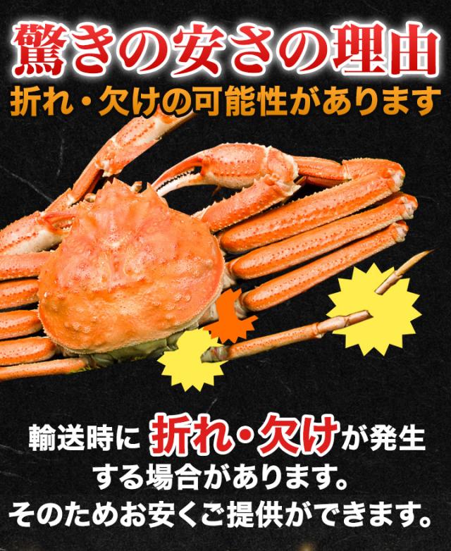 2.3kg ズワイガニ ずわいがに ズワイガニ姿 ずわい姿 カニ姿 ズワイガニ味噌 ボイルズワイ ずわい蟹 厳選北海道産ボイルオオズワイガニ姿 快適生活 カニ鍋 総重量:約2.3kg(5〜6尾 正味2kg)_3
