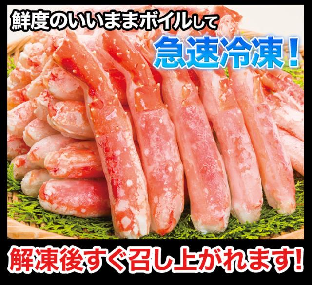 750g タラバガニ たらばがに ボイルタラバ タラバガニ脚 タラバガニ剥き身 タラバガニポーション たらばむき身 特特大ボイルタラバガニ棒肉剥き身 快適生活_7
