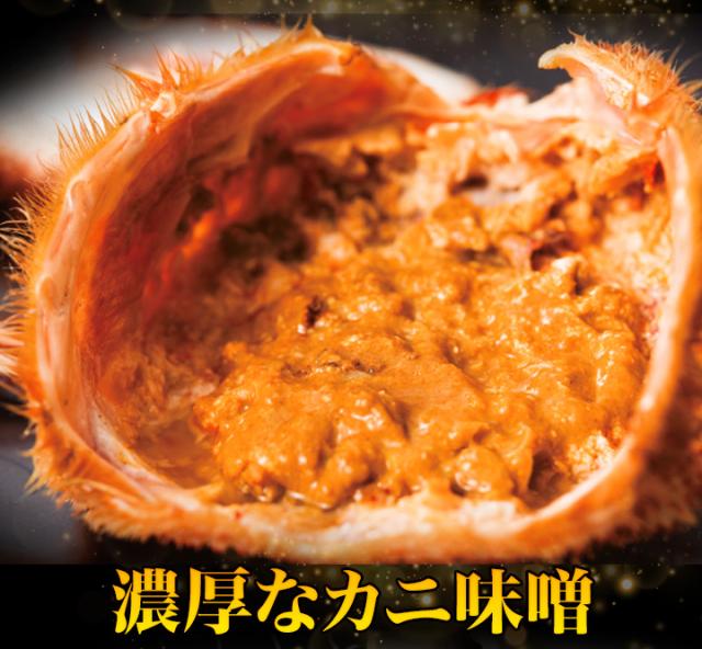 約730g 1尾 毛蟹 カニミソ カニ味噌 姿 鮮度抜群 ボイル 茹で 特大北海道産毛ガニ 快適生活 かに カニ 蟹_5