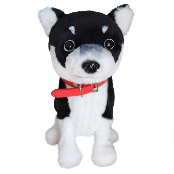 ロボット おもちゃ 犬 ぬいぐるみ 快適生活 おはなし大好き！歌って踊れる「ロボットくろ柴ドッグ」+単三4本