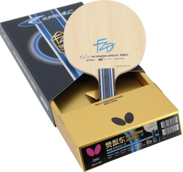 バタフライ Butterfly 卓球 樊振東 SUPER ALC ST 攻撃用シェーク ストレート FAN ZHENDONG シェークハンド ラケット しなやか 弾み ファンゼントン ハンシントウ  37244_4