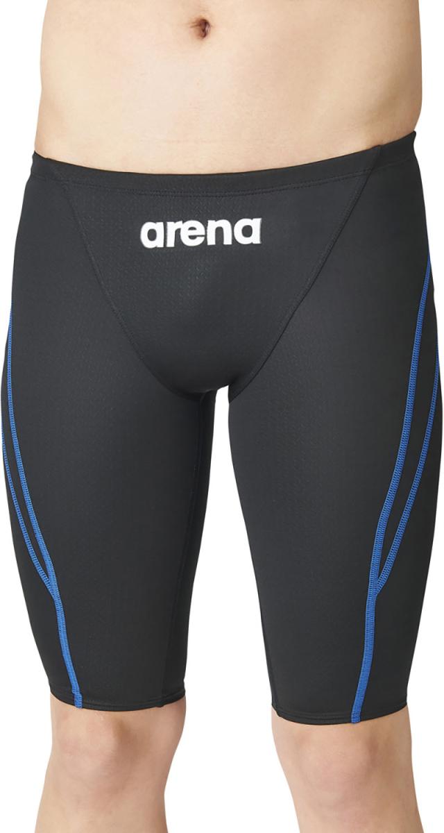 アリーナ arena スイミング メンズ 競泳用水着 ハーフスパッツ  ARN1022M BKBUの通販は 5,630円