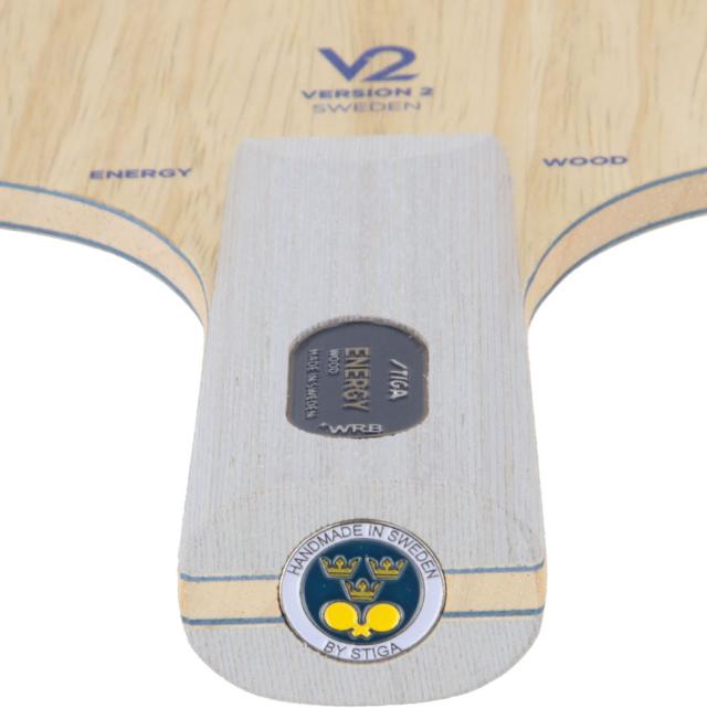 スティガ STIGA 卓球 エナジーウッド V2 WRB PEN JTTA 日本卓球協会 公認 バランス 安定性 回転 弾み 吸収 振り抜き 部活動 クラブ サークル 試合 大会 練習  107465_2