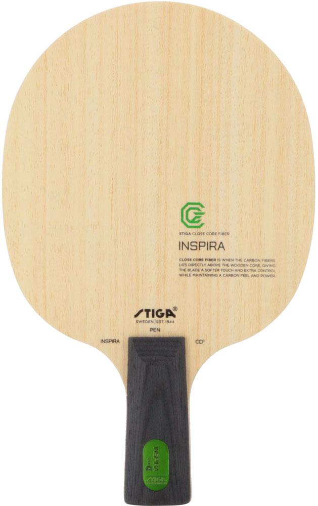 スティガ STIGA 卓球 インスピーラCCF PEN JTTA 日本卓球協会 公認 カーボン 硬すぎない 打球感 ブロック スイートスポット 部活動 クラブ サークル 試合 大会 練習  1602010165
