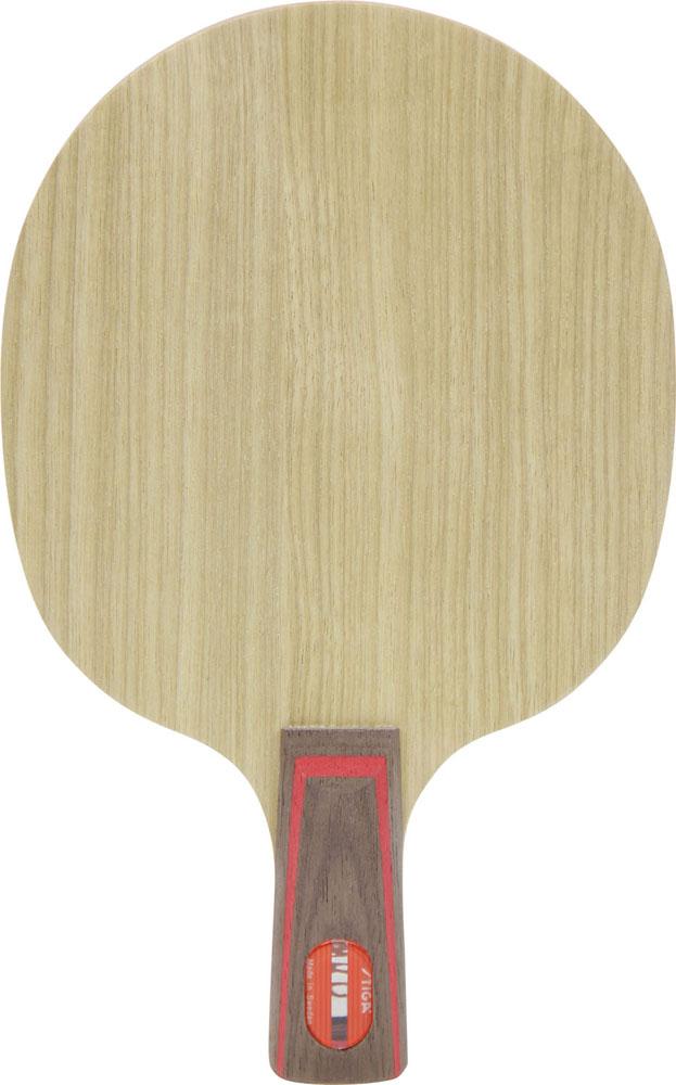 スティガ STIGA 卓球 中国式ラケット CLIPPER WOOD WRB PENHOLDER クリッパーウッド ペンホルダー オフェンシブ 7枚合板 JTTA 日本卓球協会 公認 部活 202065_1