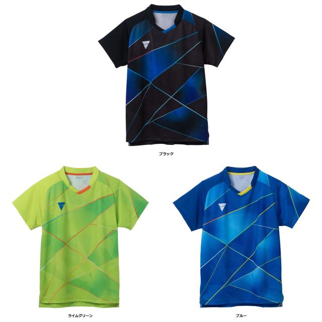 ヴィクタス(VICTAS) 卓球 シャツ 吸汗速乾 軽量 DRY V-オーセンティックシャツ 男女兼用 ブルー XL 532111 VICTAS(ヴィクタス) V-TS508 卓球 ウェア シャツ 532501、(9100