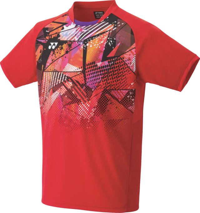 ヨネックス YONEX テニス メンズゲームシャツ フィットスタイル 半袖 トップス ユニフォーム UVカット 吸汗速乾 ストレッチ パワースリーブ ゲーム 試合 大会 部活 クラブ チーム  10525 496の通販は 6,057円