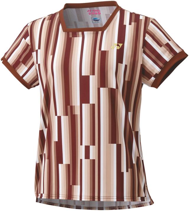 ヨネックス YONEX テニス ウィメンズゲームシャツ 硬式 シャツ T シャツ ウエア トップス 半袖 トーナメント ツアー ゲーム 試合 練習 トレーニング 吸汗 速乾 レディース 女性  20727 015の通販は