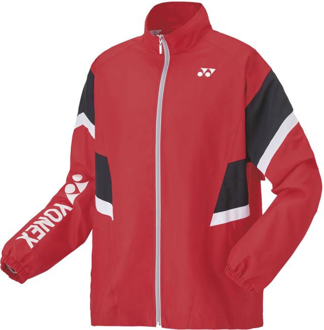 ヨネックス YONEX テニス ユニ裏地付ウォームアップシャツ アウター ジャケット ジャージ ウインドウェア UVカット 反射 撥水 制電 部活 トレーニング チーム メンズ レディース 50128 496の通販は