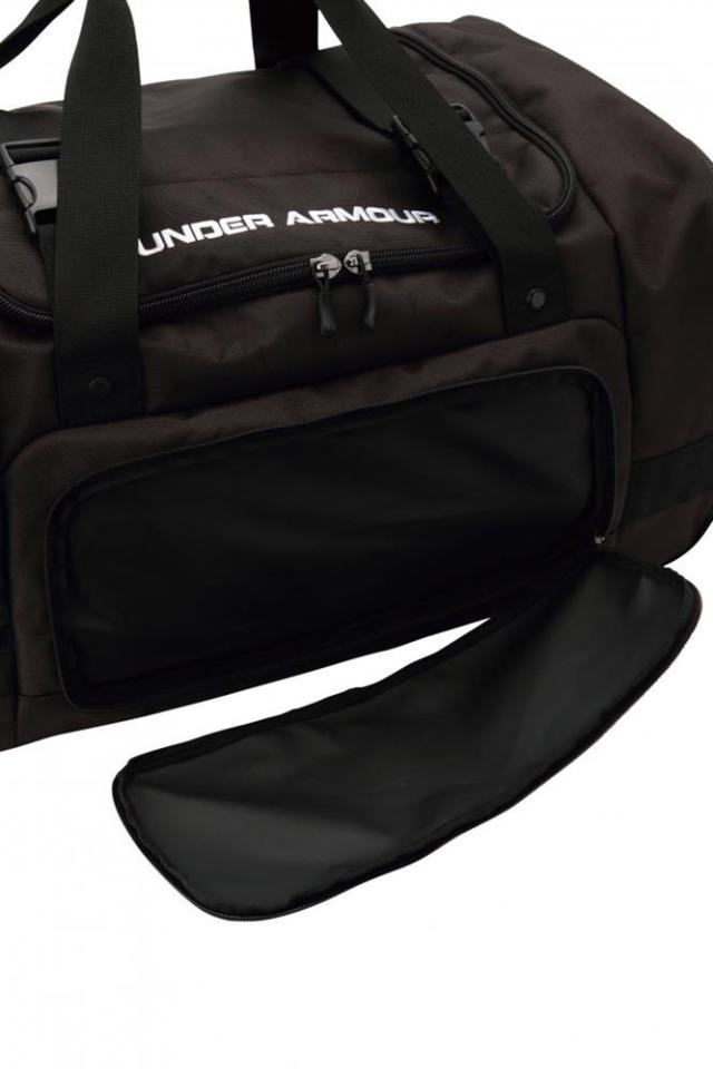 アンダーアーマー UNDER ARMOUR UA チーム ロードゲーム ホイールバッグ II Lサイズ メンズ キャリーケース ダッフルバッグ ボストンバッグ 大容量 旅行 遠征 合宿 シューズ収納可能 1295604 001_3