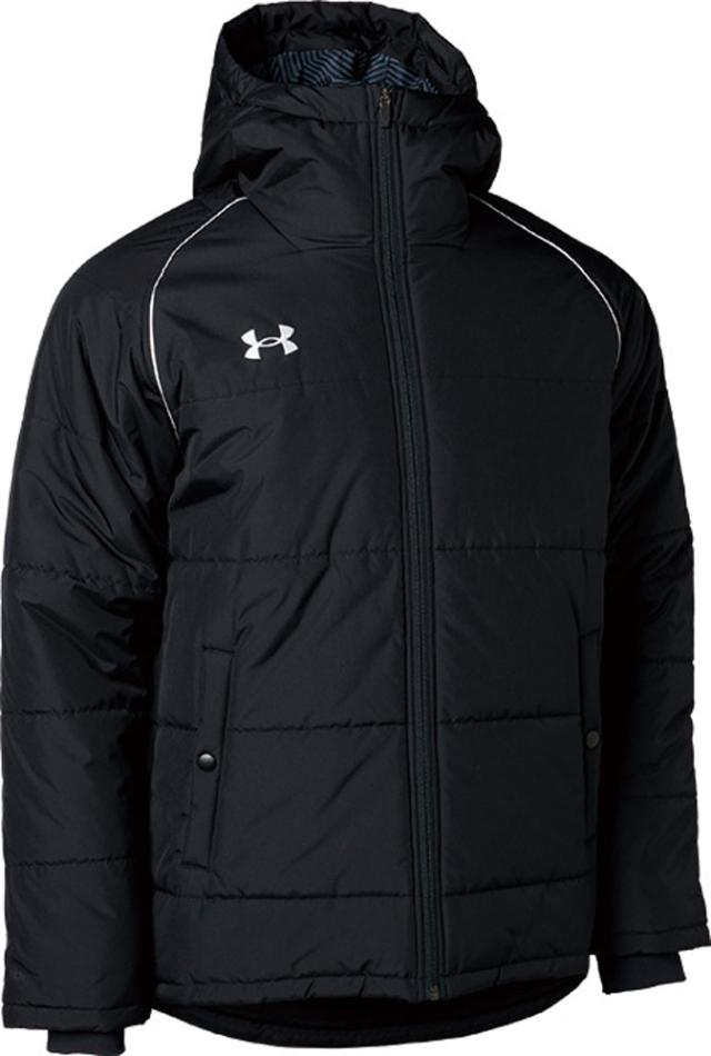 アンダーアーマー UNDER ARMOUR UAチーム インサレーテッド ジャケット メンズ レディース アウター 上着 ジャンパー フーディー 防寒 トレーニング 運動 練習 部活 クラブ シンプル  1381848 001