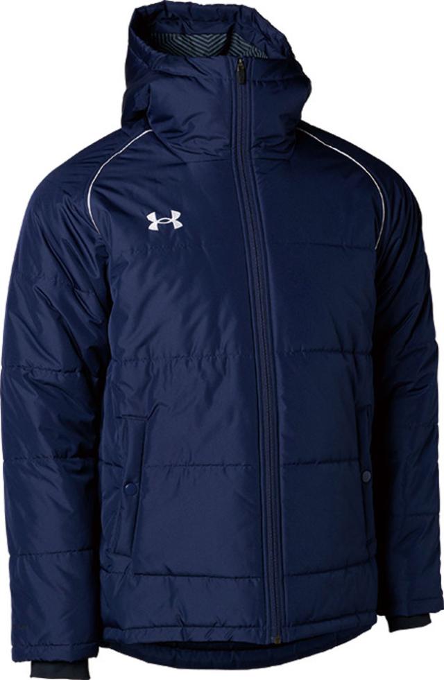 アンダーアーマー UNDER ARMOUR UAチーム インサレーテッド ジャケット メンズ レディース アウター 上着 ジャンパー フーディー 防寒 トレーニング 運動 練習 部活 クラブ シンプル  1381848 410