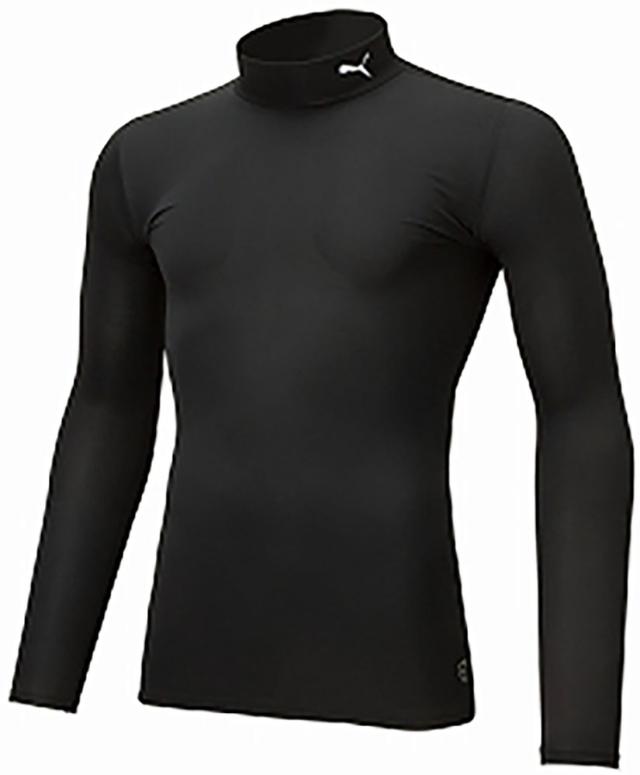 プーマ PUMA サッカー コンプレッション ジュニア モックネック LS キッズ 子供 小学生 アンダーシャツ インナーウェア 吸水速乾 トレーニング 練習 試合 部活動 クラブ 656332 03