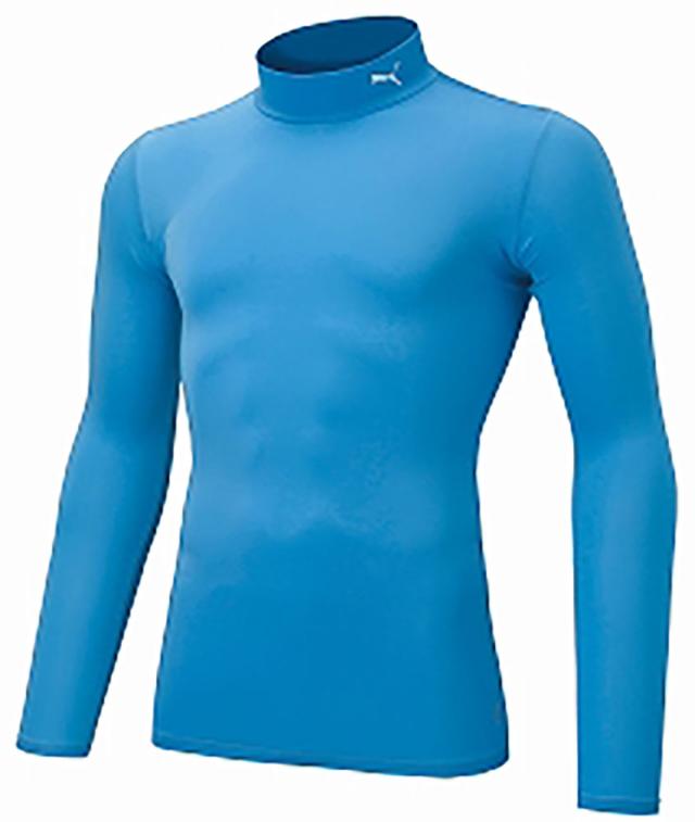 プーマ PUMA サッカー コンプレッション ジュニア モックネック LS キッズ 子供 小学生 アンダーシャツ インナーウェア 吸水速乾 トレーニング 練習 試合 部活動 クラブ 656332 12