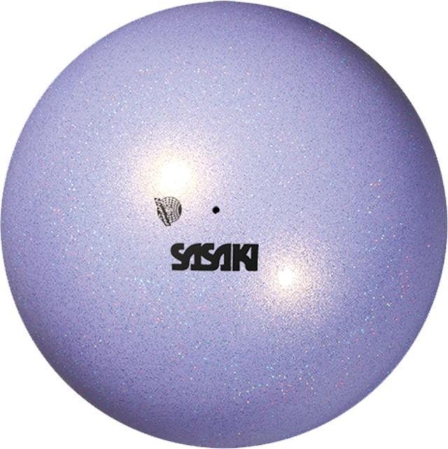 ササキ SASAKI 新体操 オーロラボール M-207AU-F 径18.5cm F.I.G.認定品 手具 光沢 輝き 部活 練習 トレーニング 大会 試合 発表会 新入部員 演技 ダンス  M207AUF LD