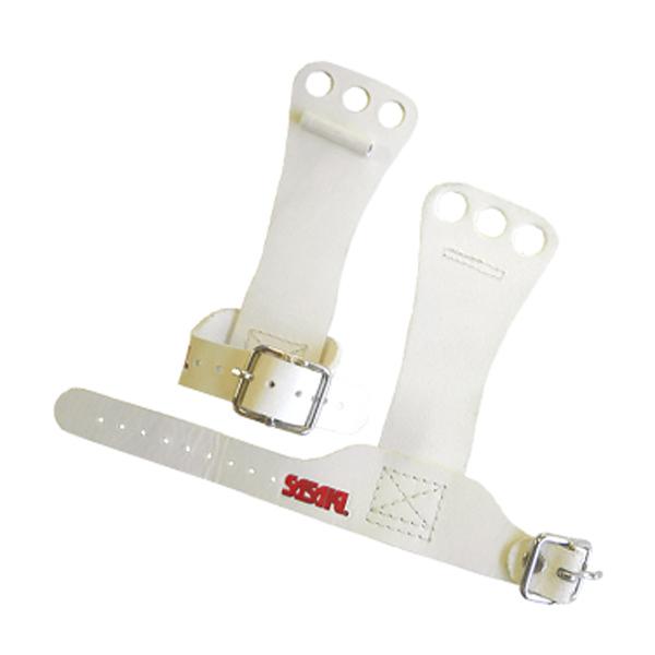 ササキ SASAKI 新体操 ジュニアスキルプロテクター 3ツ穴 男子鉄棒用 高級牛皮革 強度 サポート 部活 練習 トレーニング 大会 試合 発表会 器械体操 新入部員 キッズ 子供  P113