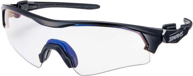 スワンズ SWANS フェイスワン FACEONE 調光レンズモデル FO-0166 サングラス スポーツサングラス メンズ レディース UVカット 紫外線 ドライブ 熱中症対策  FO0166 BK_1