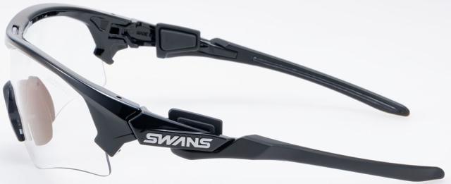 スワンズ SWANS フェイスワン FACEONE 調光レンズモデル FO-0166 サングラス スポーツサングラス メンズ レディース UVカット 紫外線 ドライブ 熱中症対策  FO0166 BK_3