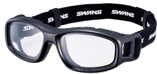 スワンズ SWANS ガーディアン GUARDIAN-X スポーツ用ゴーグル 中学生 高校生 大人 メンズ レディース 眼鏡 アイガード サッカー 野球 運動 フィット 耐衝撃性  GDX001 BK