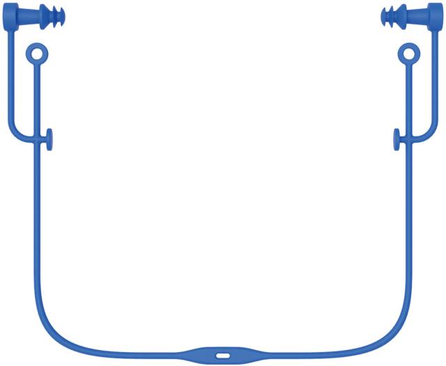 スワンズ SWANS スイミング シリコーン耳栓  コード付き・大人用  SA-57AB  SA57AB BL