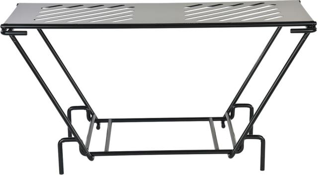 ベルモント belmont アウトドア アイアン薪ラック 収納ケース付き  ラック 棚 キャンプ BBQ バーベキュー 薪  BM281