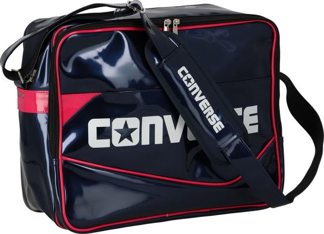 コンバース CONVERSE エナメルショルダーM バッグ 鞄 バスケットボール ミニバス ケース 収納 スポーツ 部活 学校 ジム トレーニング チーム クラブ  C2354053 2911の通販は 5,005円
