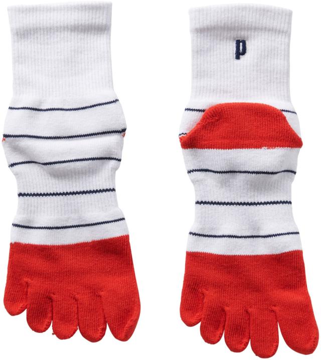 プリンス Prince テニス レディース5本指ソックス レディース ソックス 靴下 底パイル 吸汗速乾 すべり止め 直角ヒール 部活 チーム クラブ ギフト プレゼント 贈り物 PS370 146の通販は