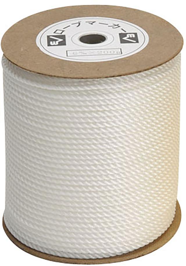 エバニュー Evernew ロープマーカー6×200 体育 授業 体育授業 体つくり 部活 運動 ロープ  EKA183 W