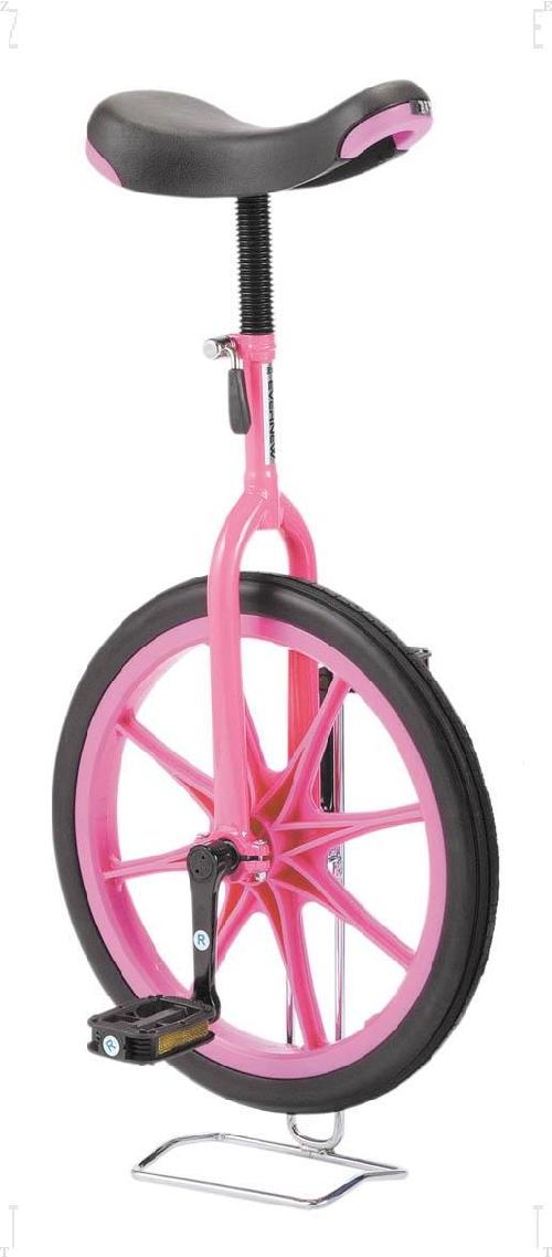 エバニュー Evernew 【メーカー直送品】 一輪車 ノーパンク 16 学校体育 学校体育用品 一輪車 ノーパンク 空気入れ不要 かんたん組立 16インチ  EKD136 P