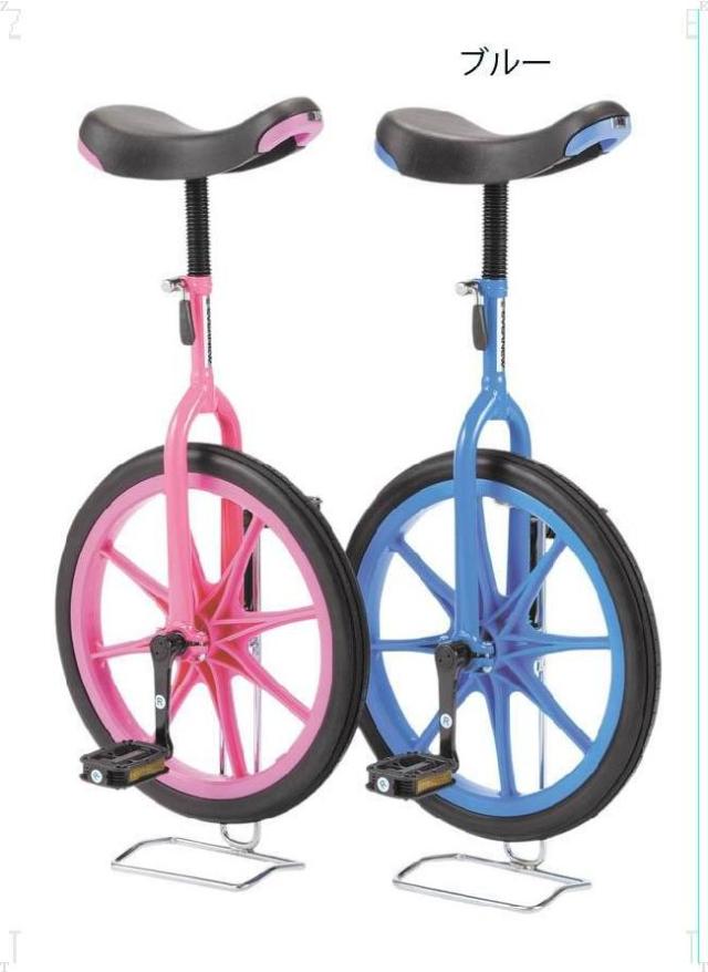 エバニュー Evernew 【メーカー直送品】 一輪車 ノーパンク 18 学校体育 学校体育用品 一輪車 ノーパンク 空気入れ不要 かんたん組立 18インチ  EKD137 B