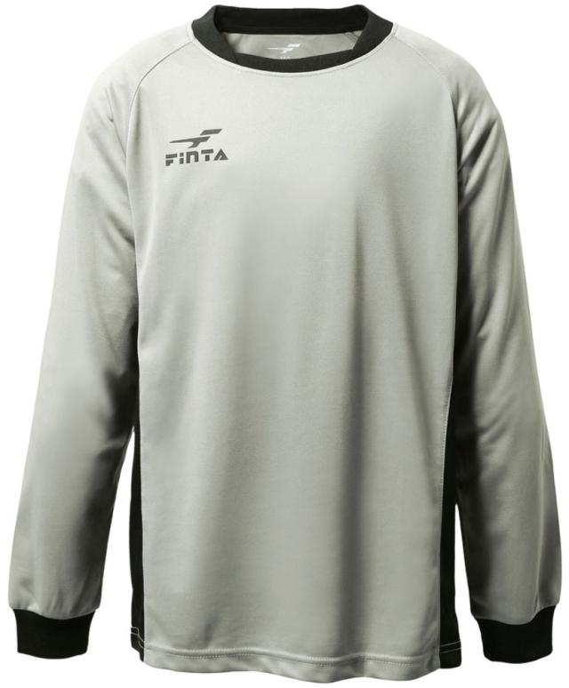 フィンタ FINTA サッカー ジュニアキーパーシャツ 長袖シャツ 吸水速乾 通気性 キッズ 子ども 両肘保護パッド スタンダードフィット ゴールキーパー 練習 試合 トレーニング 部活動  FT3025 0200