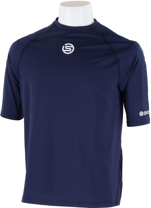 スキンズ SKINS SERIES-1 メンズトップスショートスリーブ 半袖 トップス コンプレッション 中強度アクティビティ ウォームアップ トレーニング ジム ランニング 男性  18121140 スキンズ SKINS SERIES-1 メンズトップスショートスリーブ 半袖
