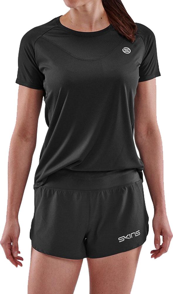 スキンズ SKINS SERIES-3 ウィメンズ ショートスリーブトップス 半袖 通気性 吸湿性 ランニング トレーニング 筋トレ 陸上競技 ジム フィットネス レディース  18221345 019
