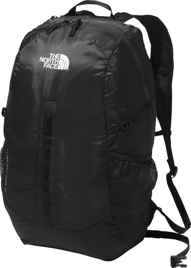 ザ・ノース・フェイス THE NORTH FACE アウトドア メイフライパック22 メンズ レディース リュック かばん バックパック 22L 軽量 メッシュ サイドポケット 旅行 キークリップ付き フロントポケット  NM62376 K