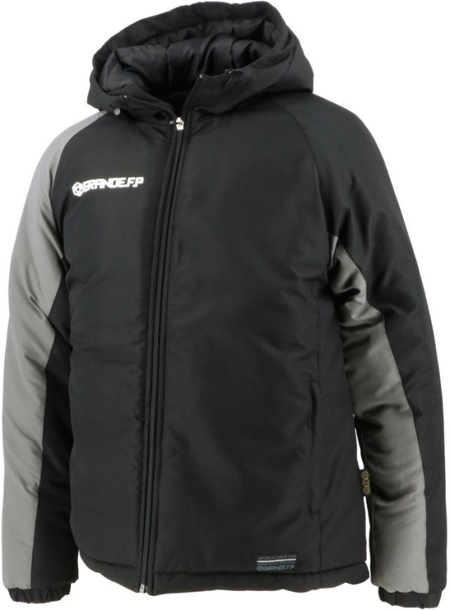 グランデエフピー GRANDE.F.P フットサル GRANDE.F.P.ツートン.ベーシック.フーデッドウォーマーハーフジャケット  GFPH19504