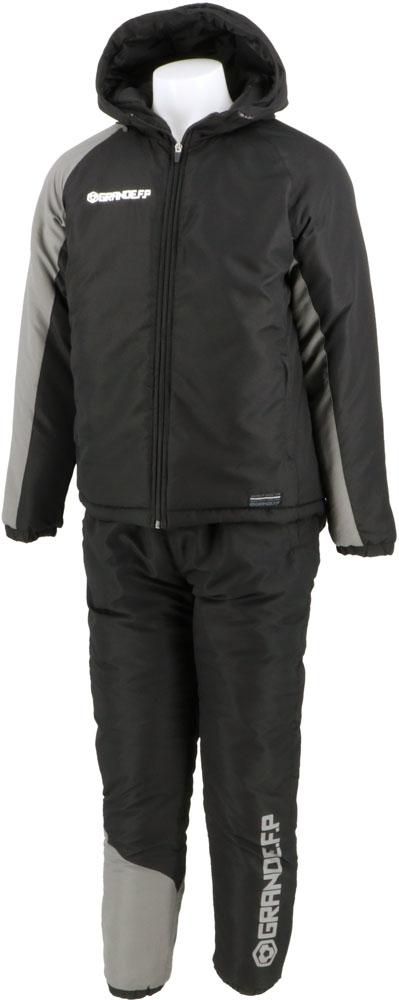 グランデエフピー GRANDE.F.P フットサル GRANDE.F.P.ツートン.ベーシック.フーデッドウォーマーハーフジャケット  GFPH19504_2