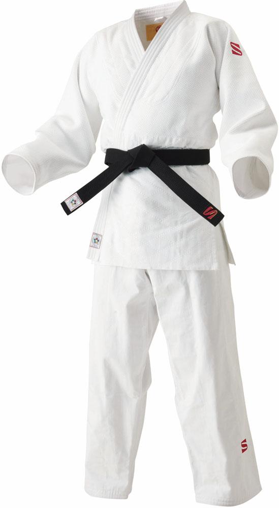 クサクラ KUSAKURA IJF 白 柔道衣 上下セット 選手用 レギュラーサイズ5.5 柔道着 ホワイト IJF・全日本柔道連盟認定 新規格 防縮加工済 一般 大学生 高校生 中学生  JOEX55