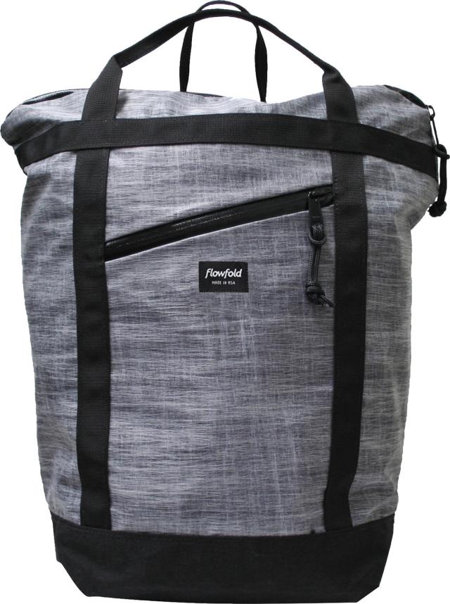 Flowfold フローフォールド アウトドア デニゼン 14Lリミテッド ヘザーグレー トートバッグ バックパック デイパック 2WAY ノートPC収納 FF14TP0420