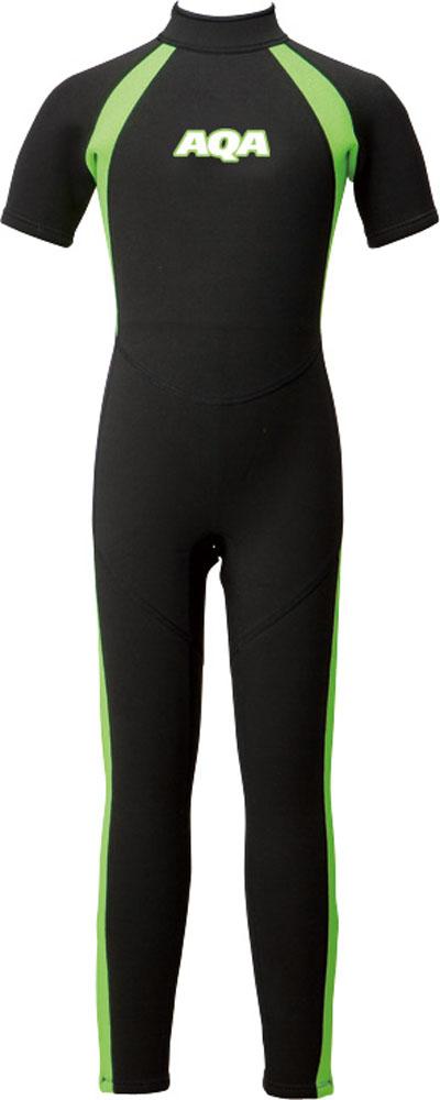 エーキューエー AQA マリン キッズスーツ シーガル2 ジュニア 冷え対策 安心 安全 スイミング シュノーケル マリンスポーツ ウェットスーツ 3層構造 保温 2mm厚 アクティビティ  KW4505A 57